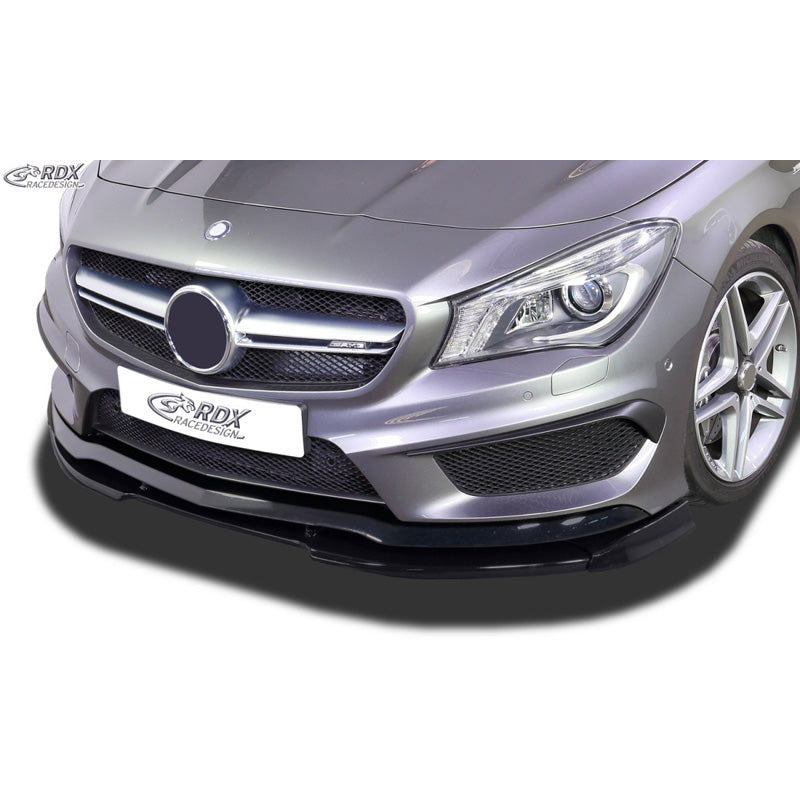 RDX Racedesign, frontspoiler Vario-X, past op Mercedes CLA-Class C117 CLA45 AMG, onbehandeld PU