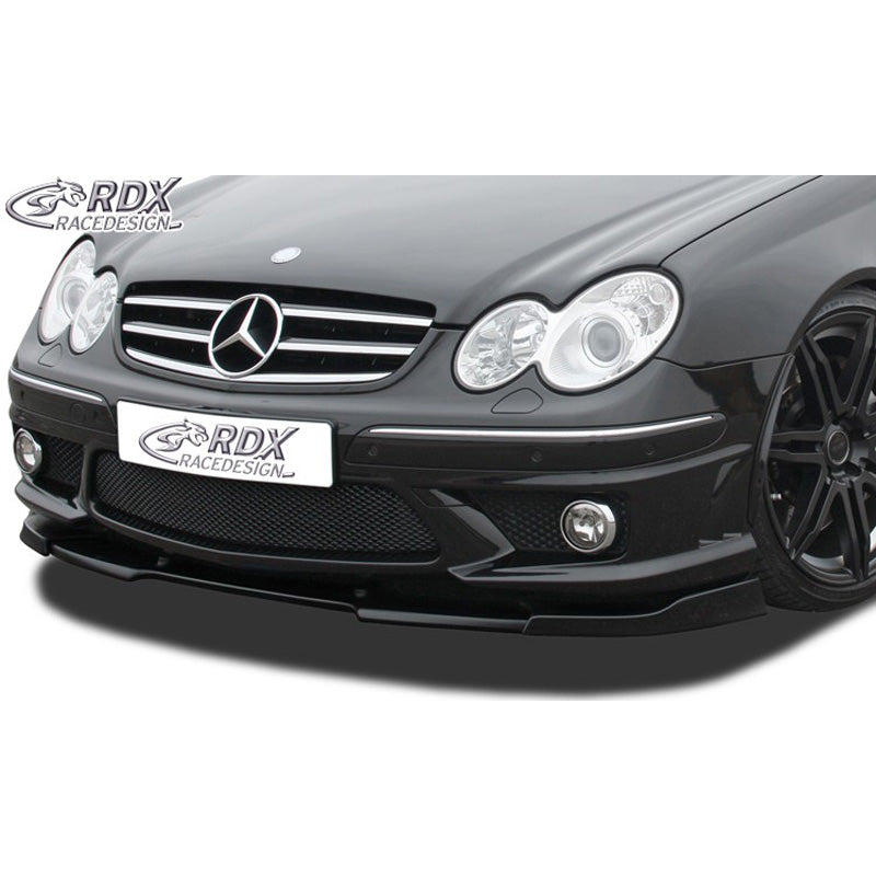 RDX Racedesign, Front spoiler Vario-X, Fits Mercedes CLK-Class W209 AMG63, Unfinished PU