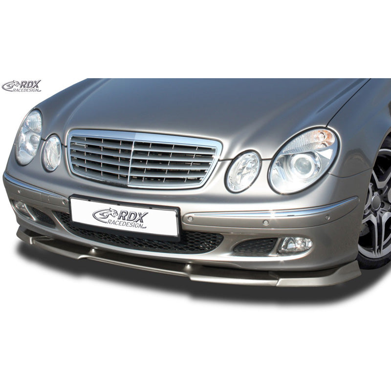 RDX Racedesign, Front spoiler Vario-X, fits Mercedes E-Class W211 Classic/Elegance 2002-2006 (PU)