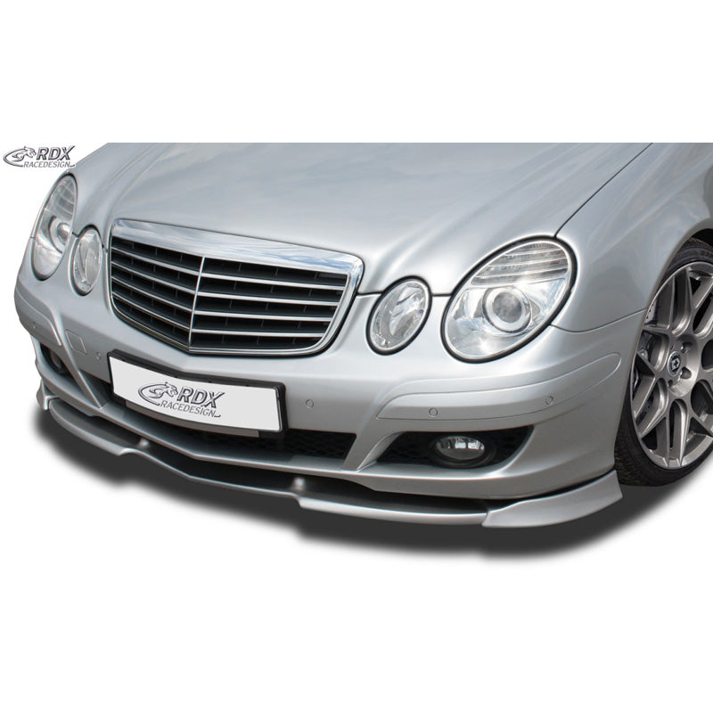RDX Racedesign, Front spoiler Vario-X, fits Mercedes E-Class W211 2006-2009 (PU)