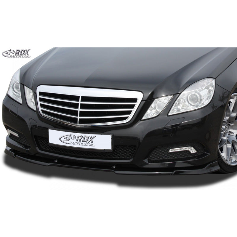 RDX Racedesign, Front spoiler Vario-X, Fits Mercedes E-Class W212 2009-2013 (PU)