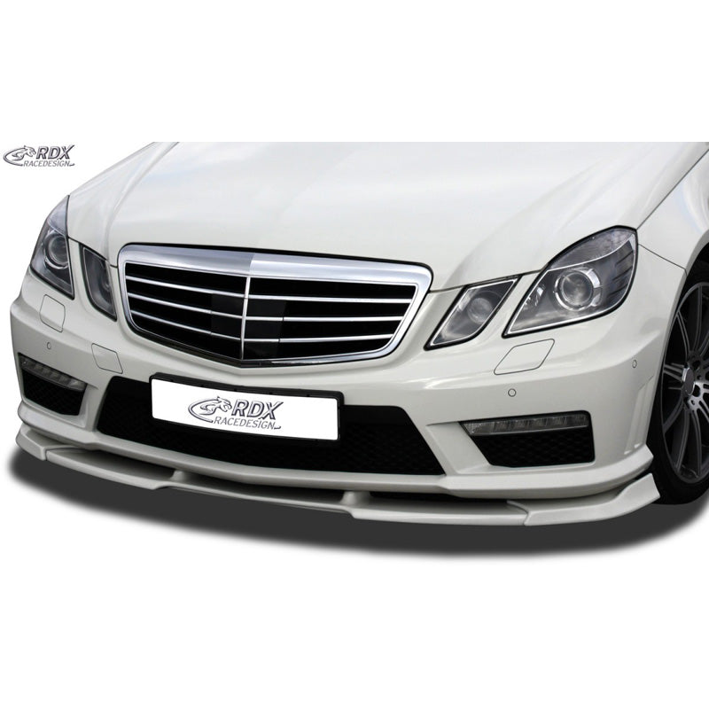 RDX Racedesign, Front spoiler Vario-X, fits Mercedes E-Class W212 AMG 2009-2013 (PU)