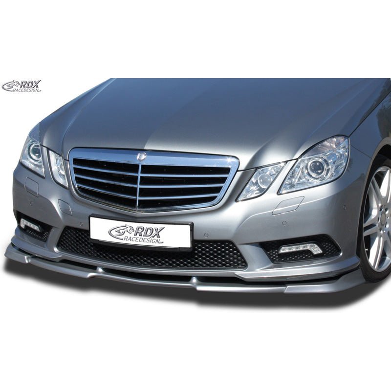 RDX Racedesign, Front spoiler Vario-X, fits Mercedes E-Class W212 AMG-Styling 2009-2013 (PU)