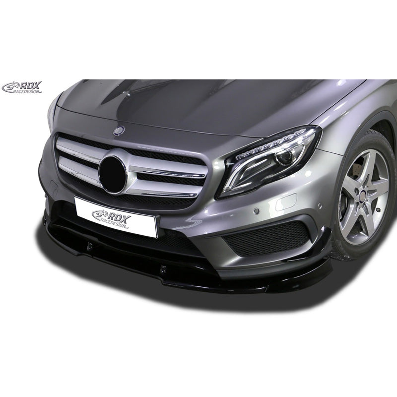 RDX Racedesign, becquet avant Vario-X, compatible avec Mercedes GLA-Class X156 AMG-Line (PU)