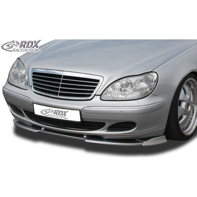 RDX Racedesign, Frontspoiler Vario-X, past op Mercedes S-Klasse W220 2002- (PU)