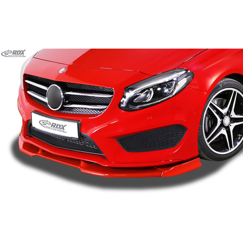 RDX Racedesign, spoiler avant Vario-X, compatible avec Mercedes B-Class W246 AMG-Line (PU)