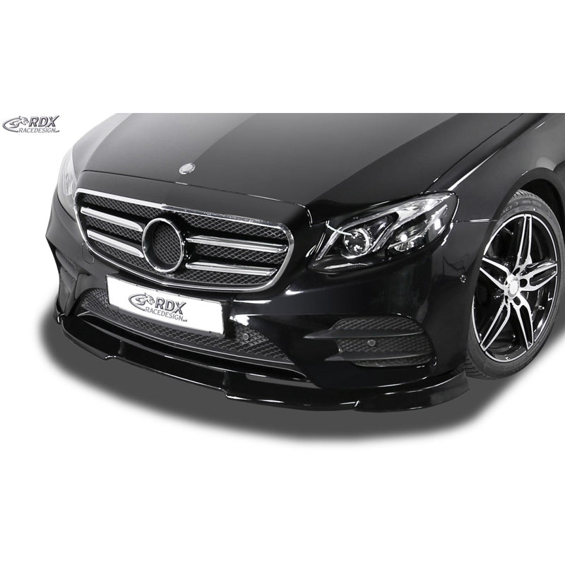 RDX Racedesign, Front spoiler Vario-X, Fits Mercedes E-Class W213 AMG-Line & E43 AMG 2016-2020 (PU)