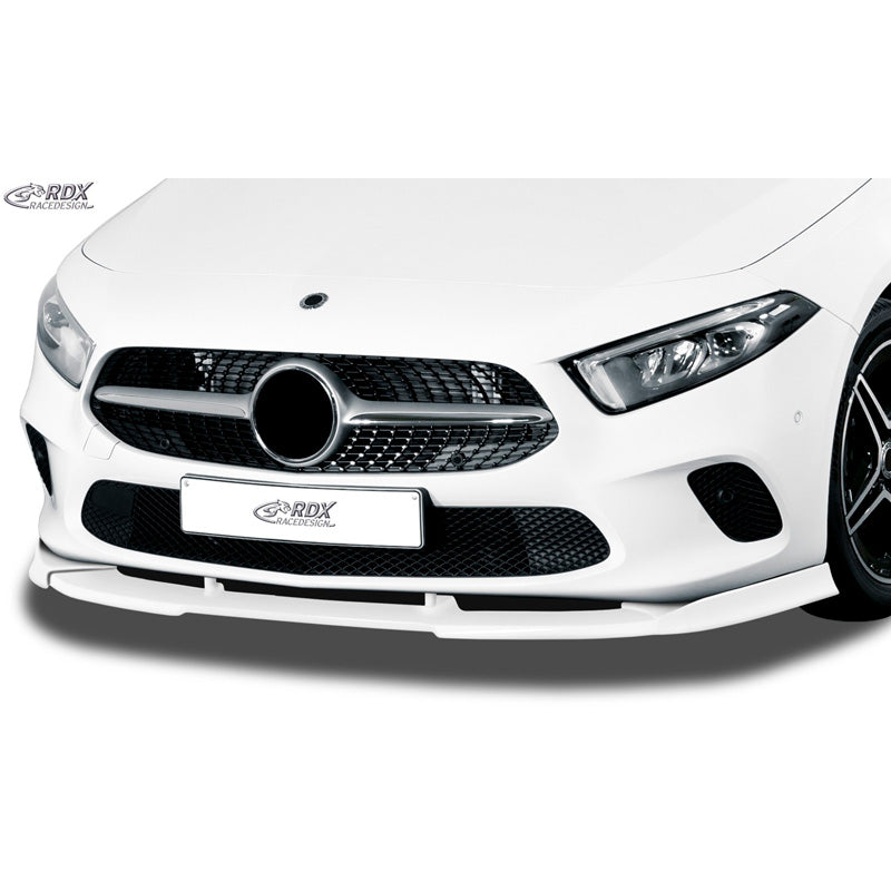 RDX Racedesign, Front spoiler Vario-X, fits Mercedes A-Class W177 2018- (PU)