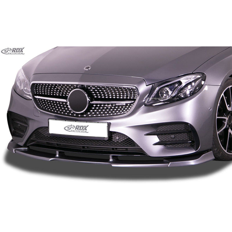 RDX Racedesign, Front spoiler Vario-X, Fits Mercedes E-Class AMG-Line & E43 AMG W213/S213 2016-2020 (PU)