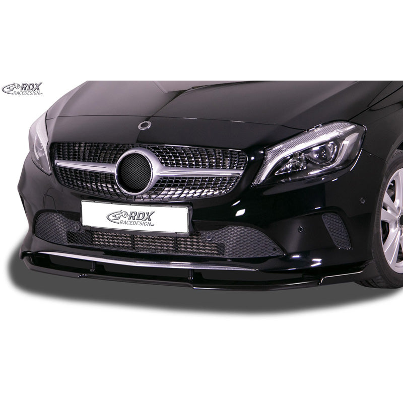 RDX Racedesign, Front spoiler Vario-X, Fits Mercedes S-Class W176 FL 2015-2018 (PU)