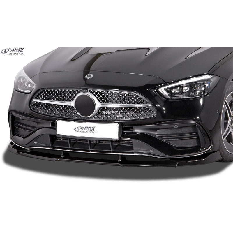 RDX Racedesign, Front spoiler Vario-X, past op Mercedes C-Class W206 Sedan & Estate AMG-Line 2021- (PU)
