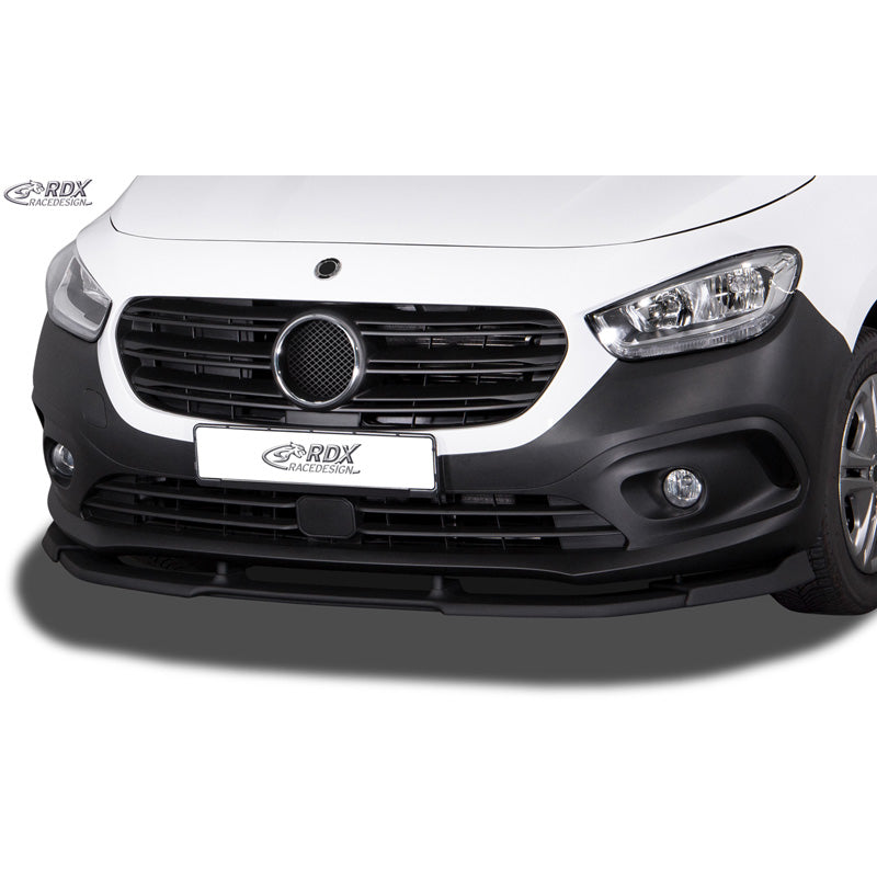 RDX Racedesign, Front spoiler Vario-X, Fits Mercedes Citan & T-Class (W420) 2021- (PU)