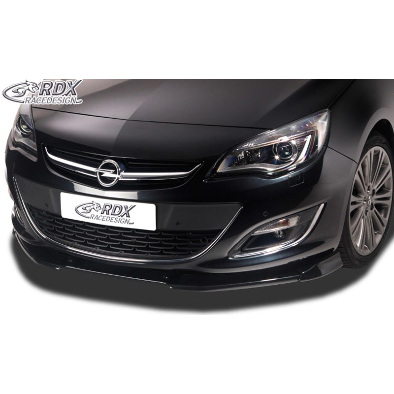 RDX Racedesign, Front spoiler Vario-X, Fits Opel Astra J Facelift 2012-2015 (PU)