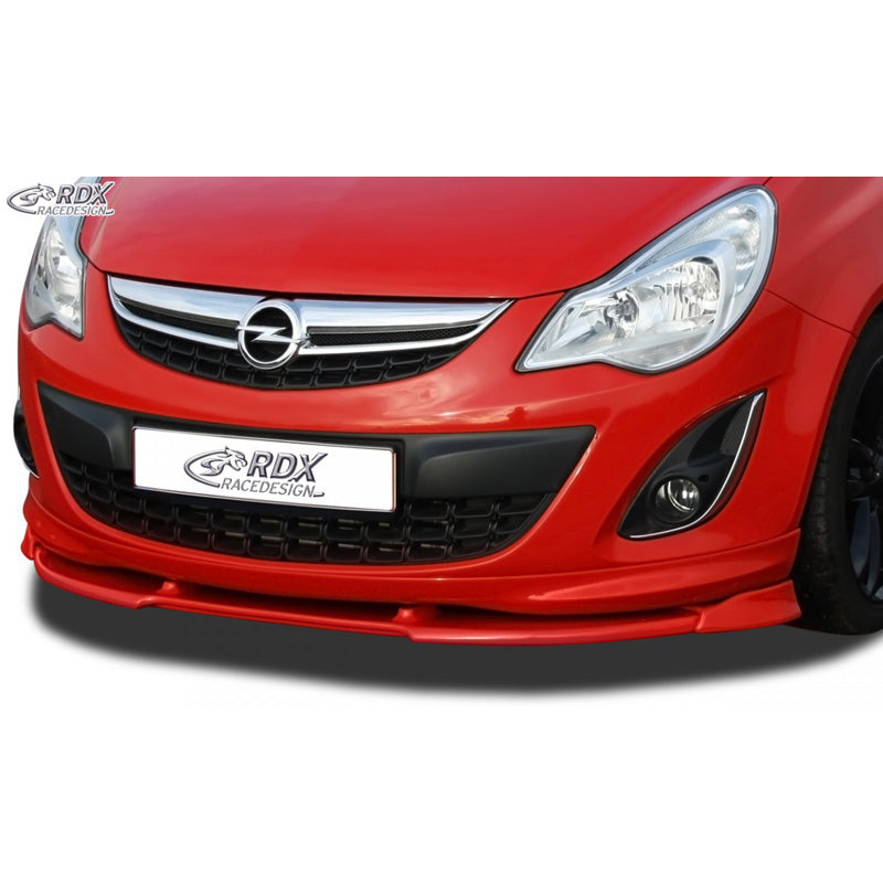 RDX Racedesign, Front spoiler Vario-X, Fits Opel Corsa D Facelift OPC-Line 2010- (PU)