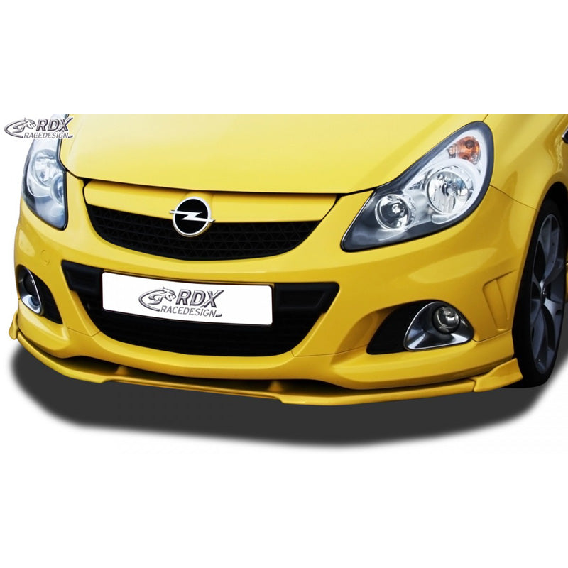RDX Racedesign, Front spoiler Vario-X, Fits Opel Corsa D OPC 2006-2010 (PU)