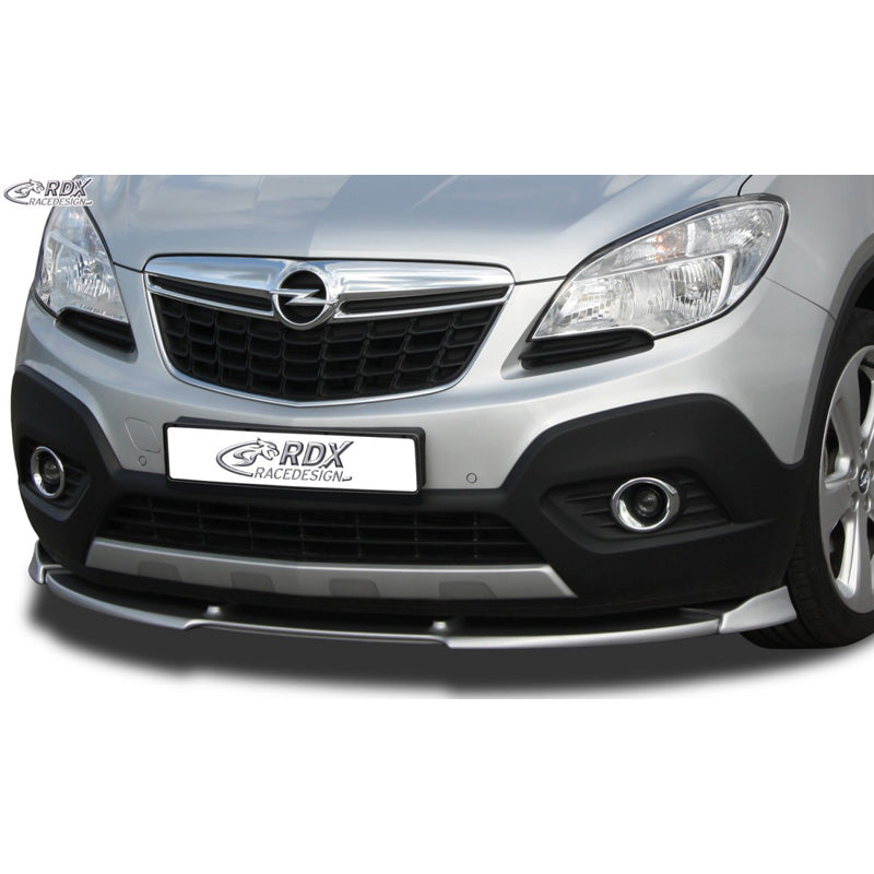 RDX Racedesign, Front spoiler Vario-X, Fits Opel Mokka 2012-, Untreated PU, 3-piece design