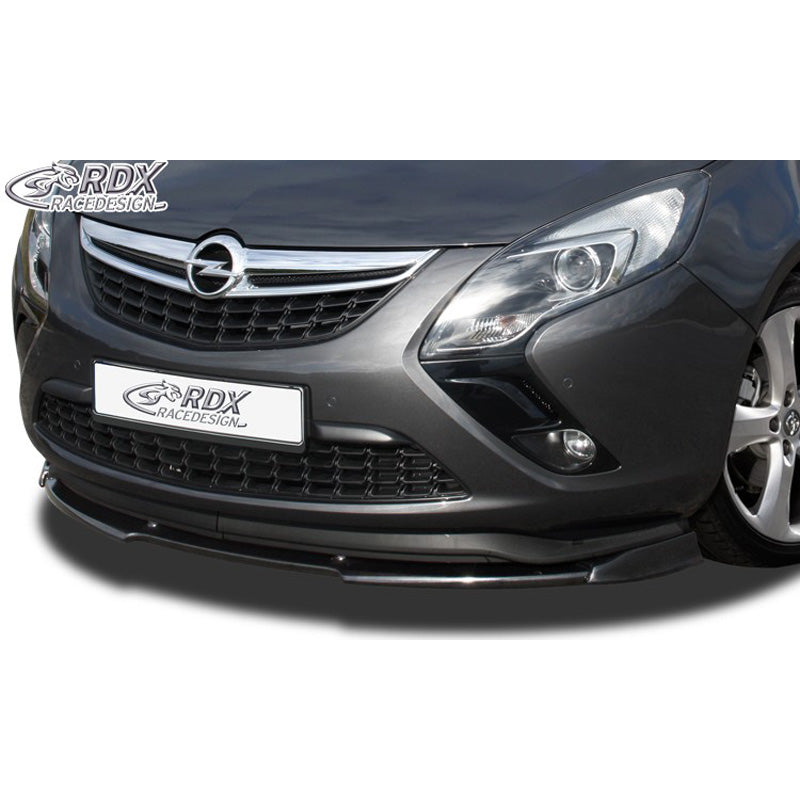 RDX Racedesign, Front spoiler Vario-X, Fits Opel Zafira C Tourer 2011-, Untreated PU