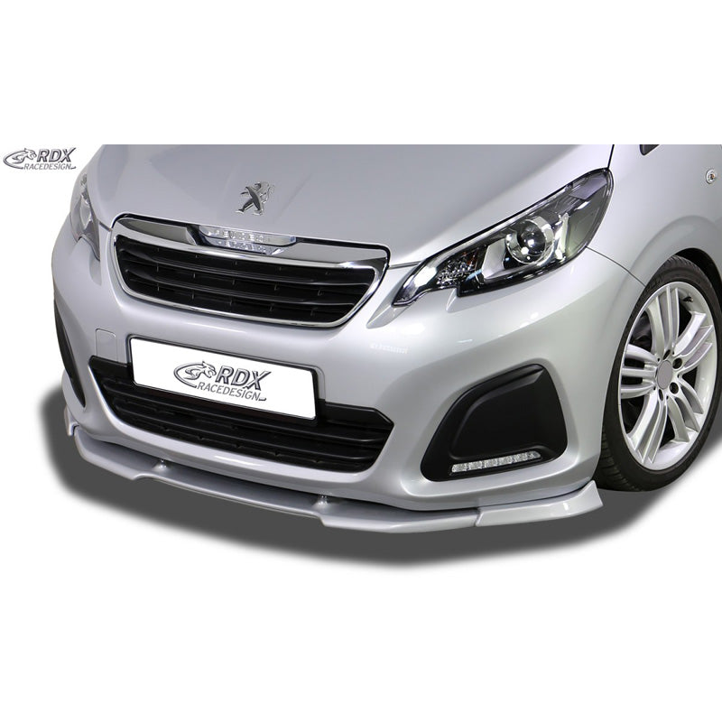 RDX Racedesign, Front spoiler Vario-X, Fits Peugeot 108 2014- (PU)