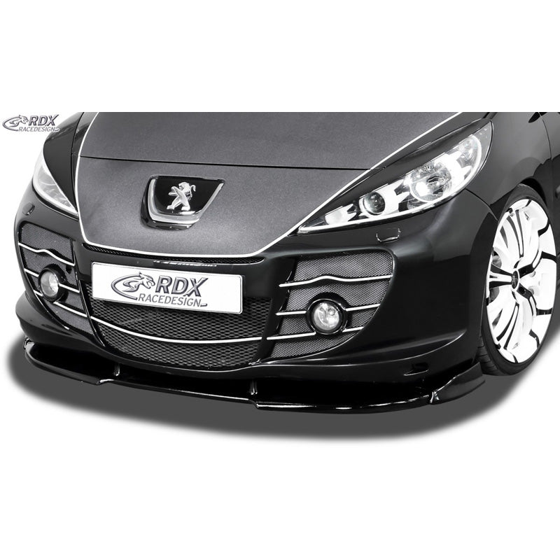 RDX Racedesign, spoiler avant Vario-X, s'adapte à Peugeot 207 avec pare-chocs Abbes (PU)