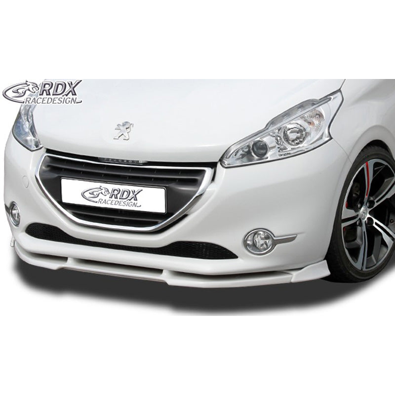 RDX Racedesign, Front spoiler Vario-X, Fits Peugeot 208 (PU)