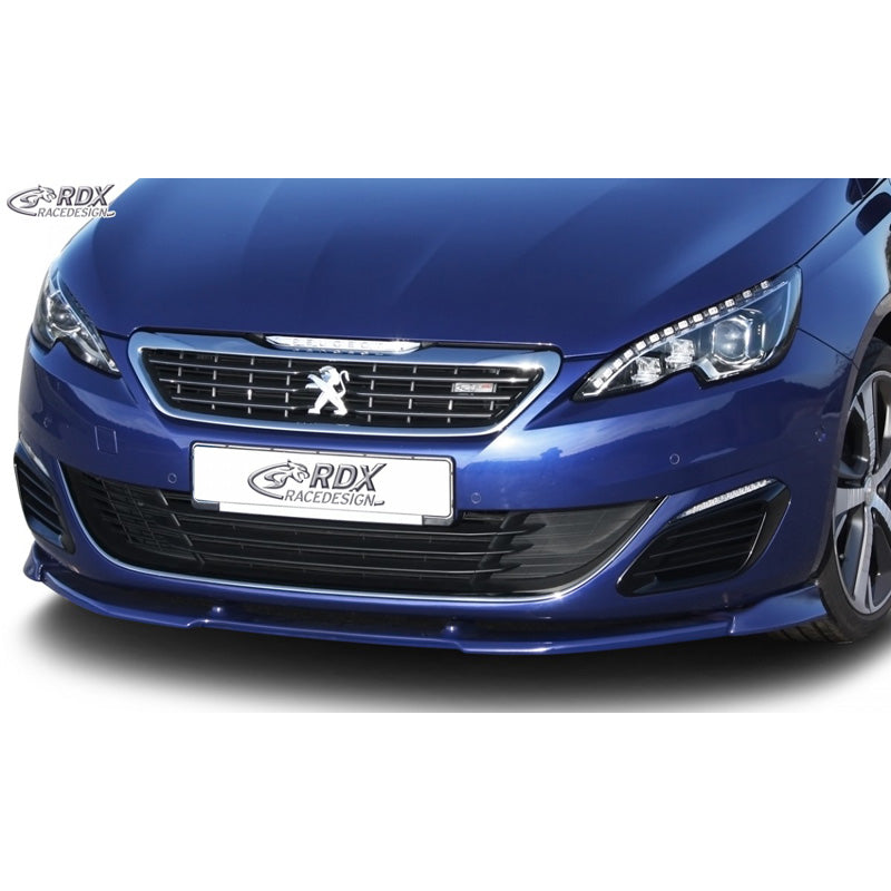 RDX Racedesign, Front spoiler Vario-X, Fits Peugeot 308 II GT/GTi 2013- (PU)