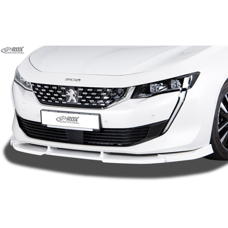 RDX Racedesign, Front spoiler Vario-X, Fits Peugeot 508 II Sedan & SW 2019- (PU)