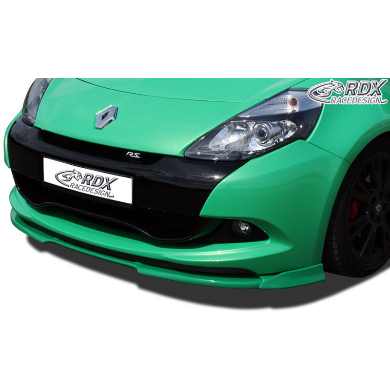 RDX Racedesign, Frontspoiler Vario-X, geschikt voor Renault Clio III RS Phase 2 2009-2012 (PU)