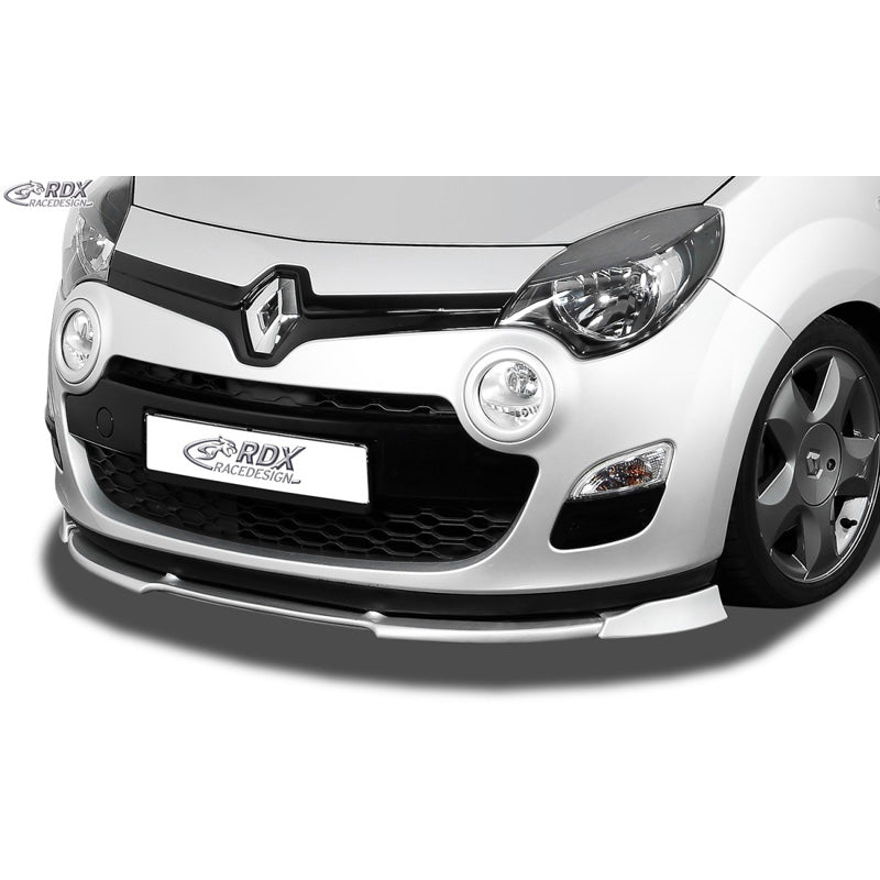 RDX Racedesign, Front spoiler Vario-X, Fits Renault Twingo II Phase 2 2012-2014 (PU)
