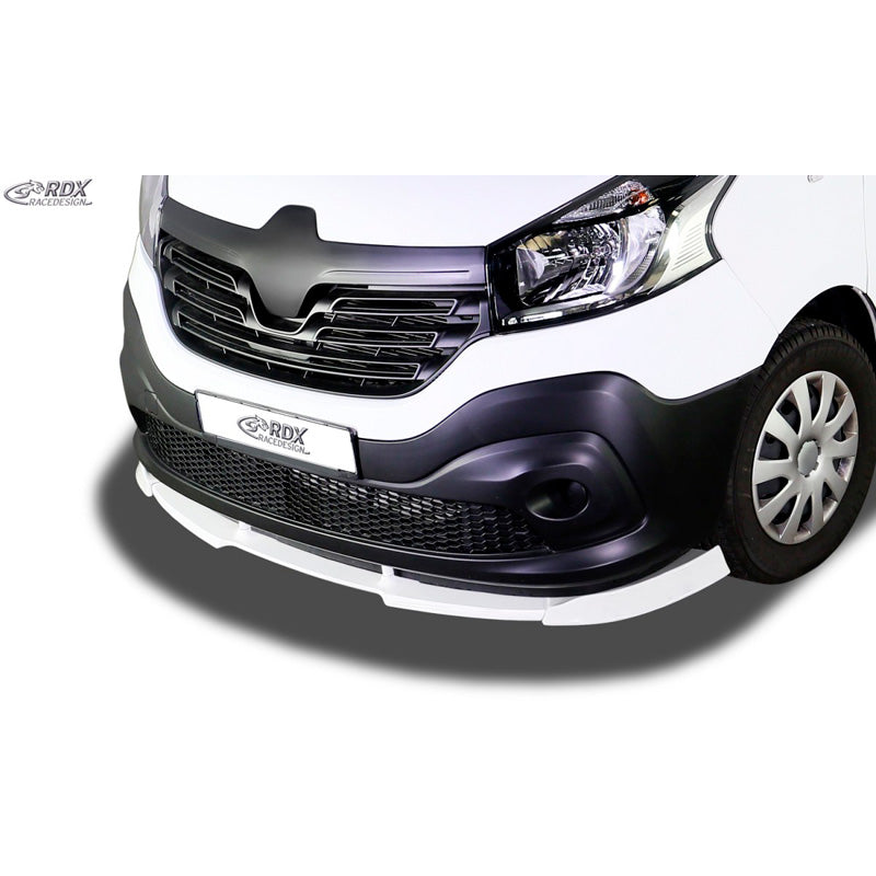 RDX Racedesign, Frontspoiler Vario-X, geschikt voor Renault Trafic 2014- / Nissan NV300 2016- / Opel Vivaro B 2014-2019 (PU)