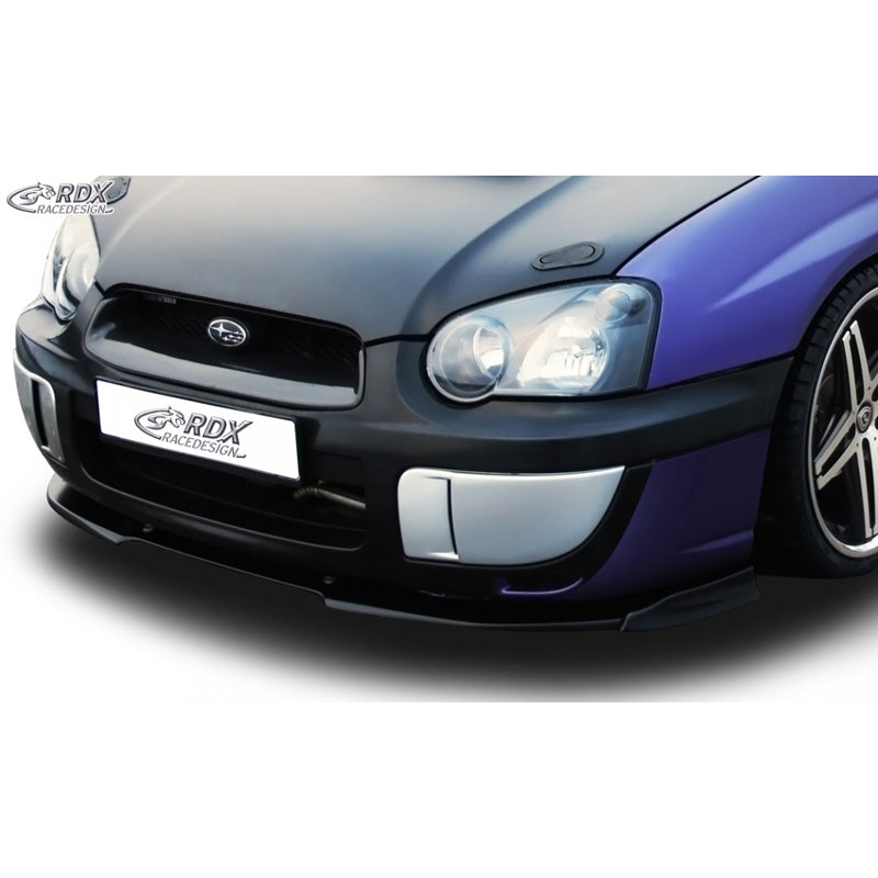 RDX Racedesign, voorspoiler Vario-X, past op Subaru Impreza 3 (GD) WRX 2003-2005 (PU)