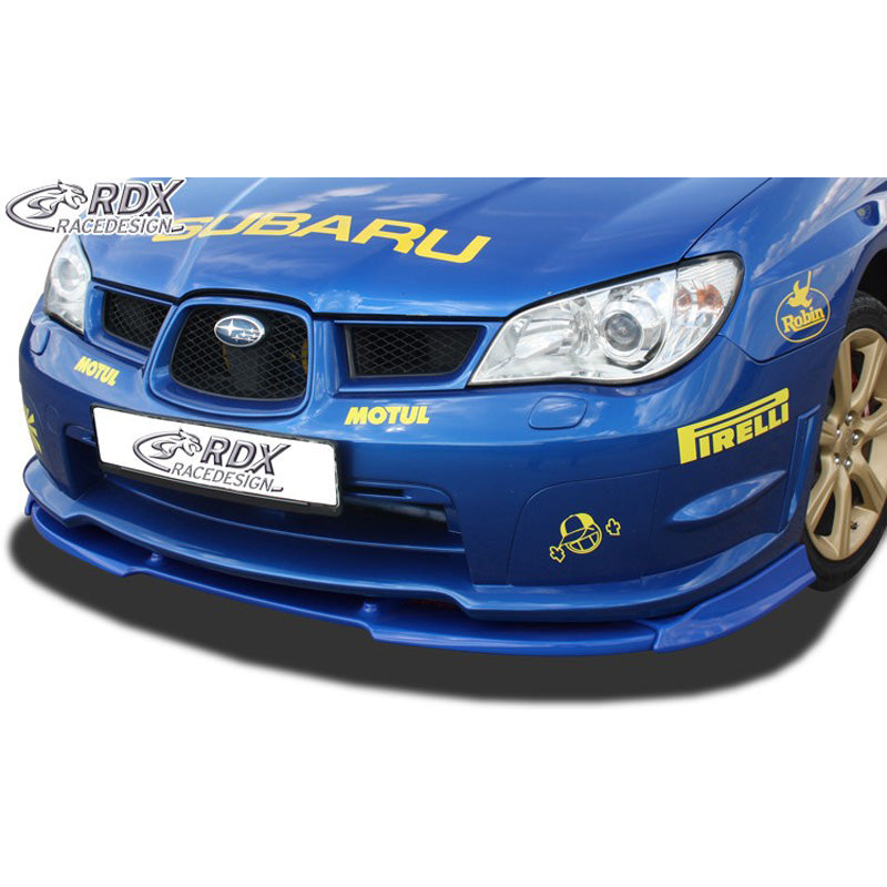 RDX Racedesign, Front spoiler Vario-X, convient à Subaru Impreza 3 (GD) WRX 2005-2007 (PU)