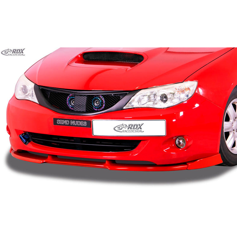 RDX Racedesign, Front spoiler Vario-X, Fits Subaru Impreza (GR) 2007-2012 (PU)