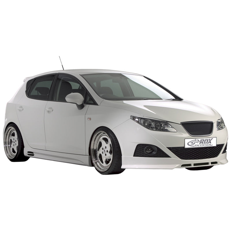 RDX Racedesign, voorspoiler, past op Seat Ibiza 6J 3/5 deuren 2008- excl. FR/Cupra (PU)