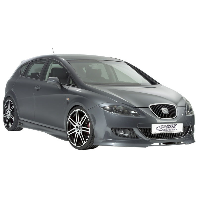 RDX Racedesign, Front spoiler, fits Seat Leon 1P 2005-2009 excl. FR/Cupra (ABS)