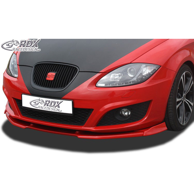 RDX Racedesign, Frontspoiler Vario-X, past op Seat Leon 1P Facelift 2009-2012 excl. FR/Cupra (PU)