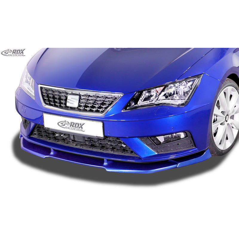 RDX Racedesign, voorspoiler Vario-X, past op Seat Leon (5F) HB/SC/ST Facelift 2017-2020 (PU)