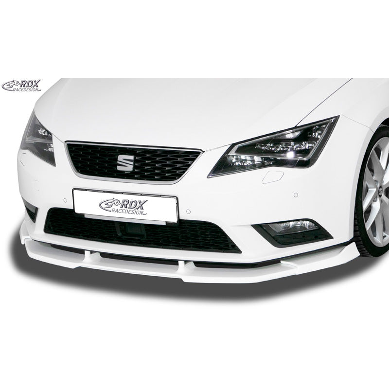 RDX Racedesign, voorspoiler Vario-X, past op Seat Leon (5F) HB/ST/SC 2013-2017 (PU)