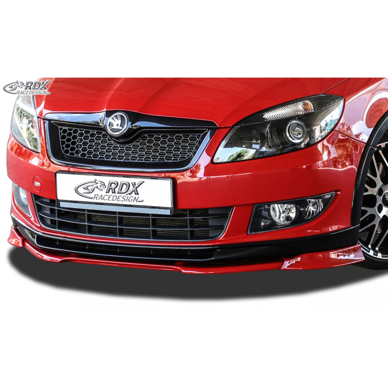 RDX Racedesign, Front spoiler Vario-X, convient à Skoda Fabia II 5J Monte Carlo 2010-2014 (PU)