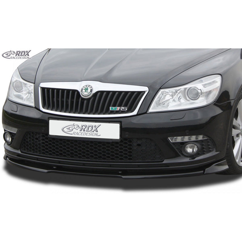 RDX Racedesign, Front spoiler Vario-X, Fits Skoda Octavia II RS Facelift 2009-2012 (PU)