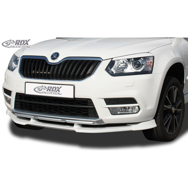 RDX Racedesign, Front spoiler Vario-X, Fits Skoda Yeti 2014-, Untreated PU