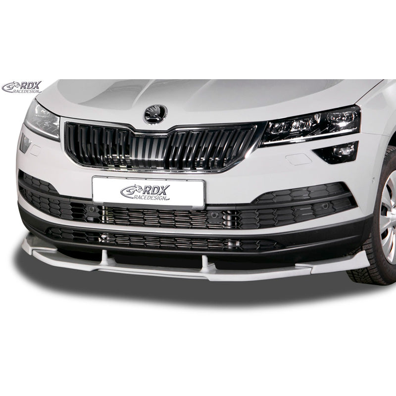 RDX Racedesign, Front spoiler Vario-X, Fits Skoda Karoq (NU) 2017- (PU)