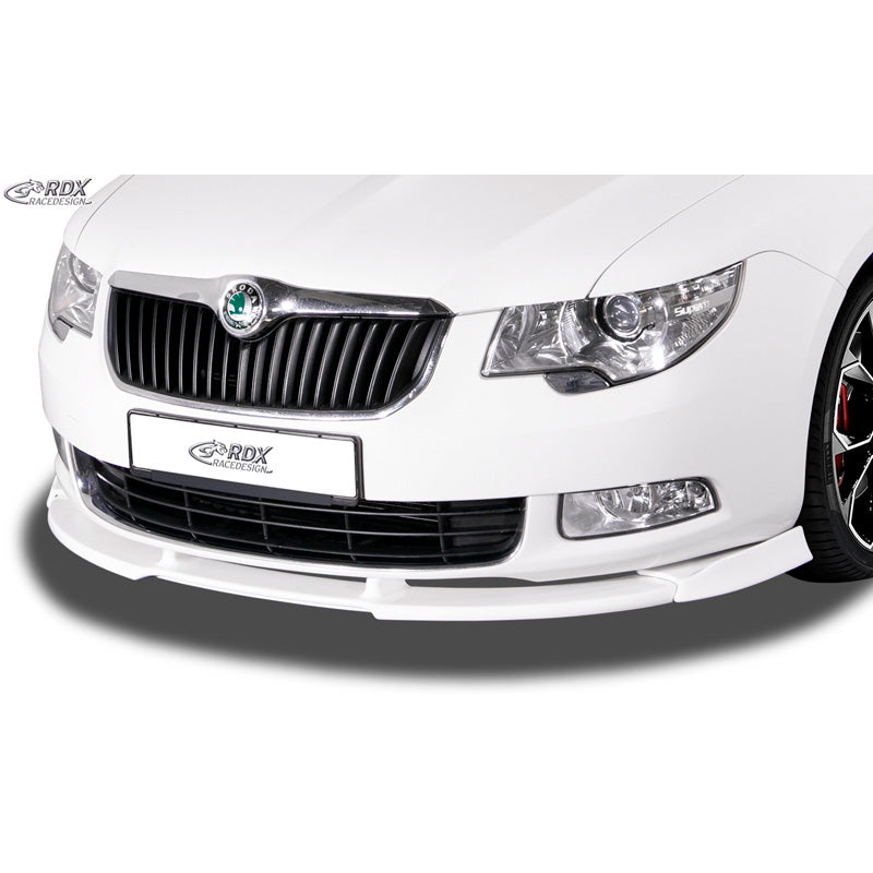 RDX Racedesign, Frontspoiler Vario-X, past op Skoda Superb II (3T) 2008-2013 excl. Facelift (PU)
