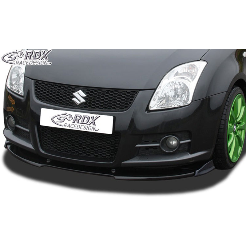 RDX Racedesign, Frontspoiler Vario-X, past op Suzuki Swift Sport 2005-2010 (PU)