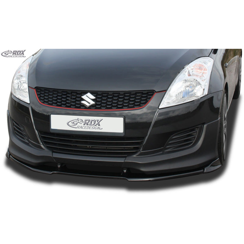 RDX Racedesign, frontspoiler Vario-X, past op Suzuki Swift FZ/NZ 2010-2013, onbehandeld PU