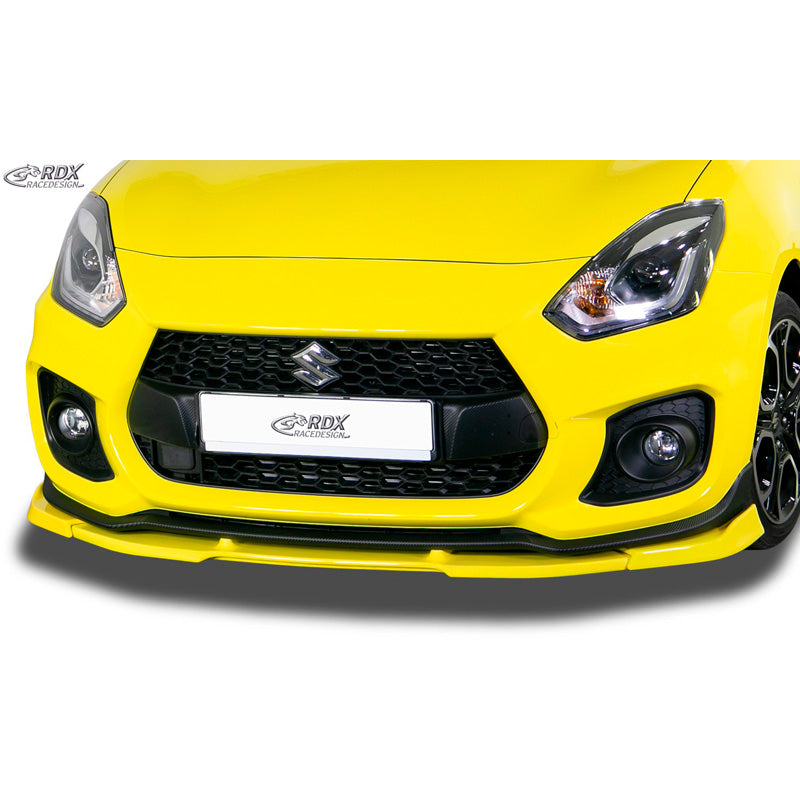 RDX Racedesign, frontspoiler Vario-X, past op Suzuki Swift IV Sport (RZ/AZ) 2018- (PU)