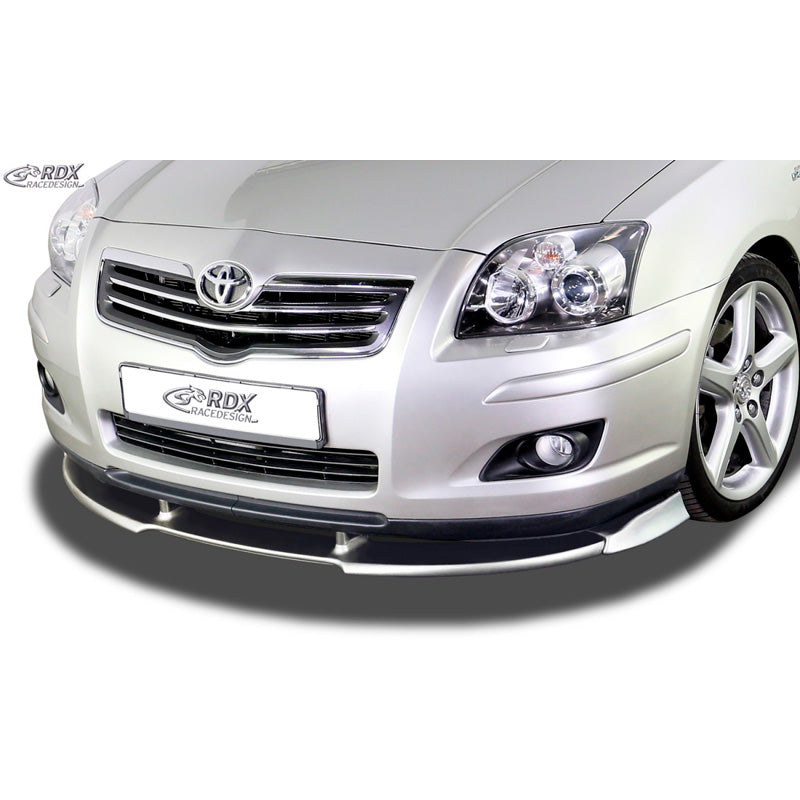 RDX Racedesign, frontspoiler Vario-X, past op Toyota Avensis T25 2006-2009 (PU)