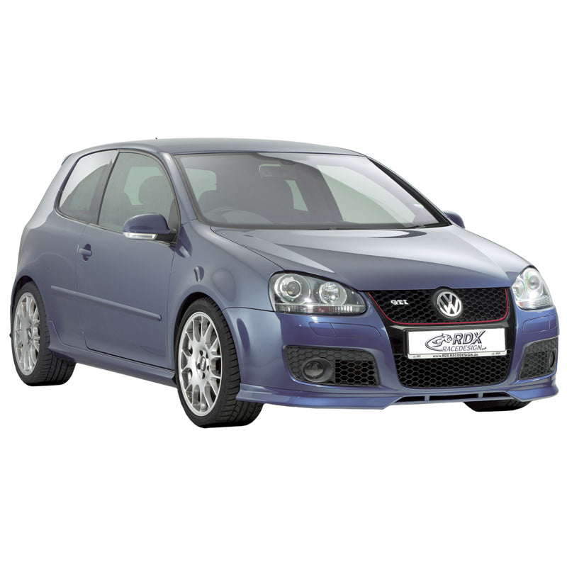 RDX Racedesign, Front spoiler, convient à Volkswagen Golf V GT/GTi/GTD/Variant/Jetta 2003- (PU)