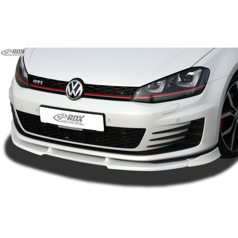 RDX Racedesign, Front spoiler Vario-X, Fits Volkswagen Golf VII GTi/GTD 2012-2017 (PU)