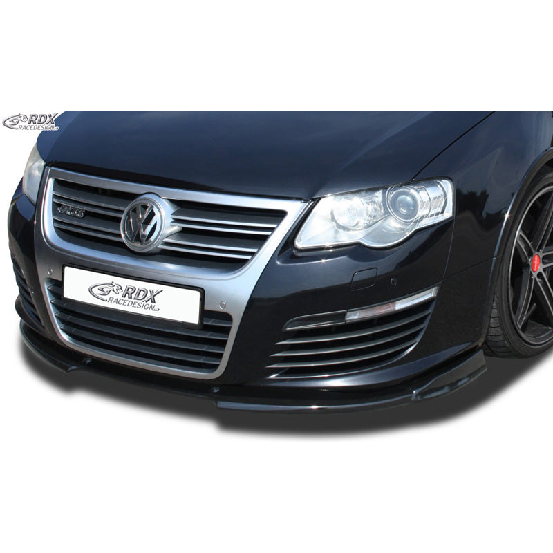RDX Racedesign, Front spoiler Vario-X, Fits Volkswagen Passat 3C (B6) R36 (PU)