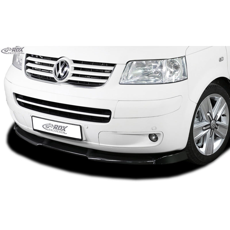 RDX Racedesign, frontspoiler Vario-X, geschikt voor Volkswagen Transporter T5 2003-2009 (gespoten bumper) (PU)